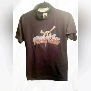 Vintage 2006 casual trendy black motley crue short sleeve rock band t-shirt S